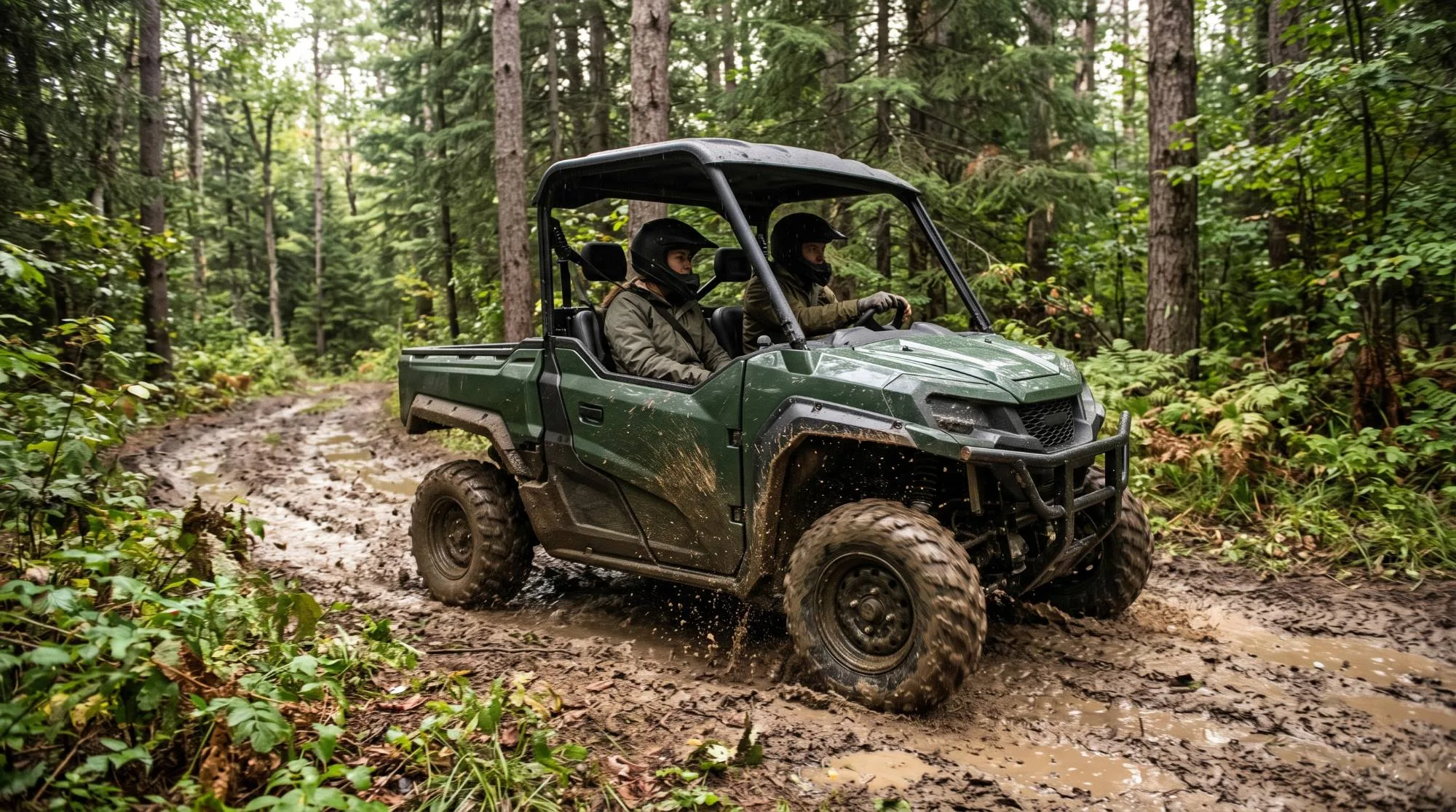 Fugleman UT6 on a forest trail